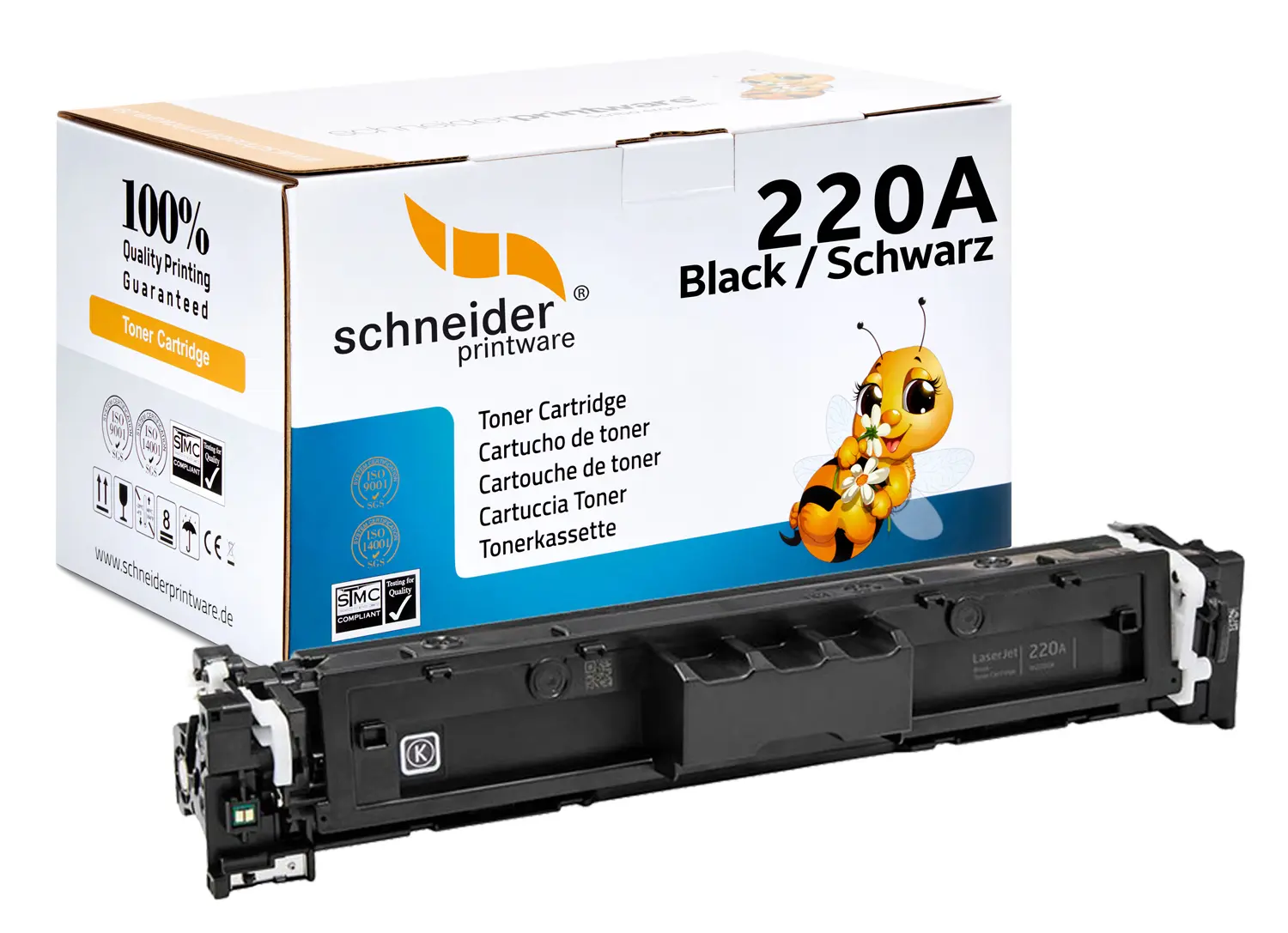 Kompatibel für HP 220A W2200A Schwarz