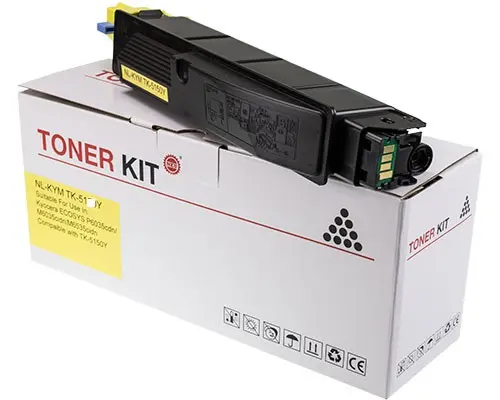 Schneiderprintware Toner 25% höhere Leistung ersetzt Kyocera TK-5150Y