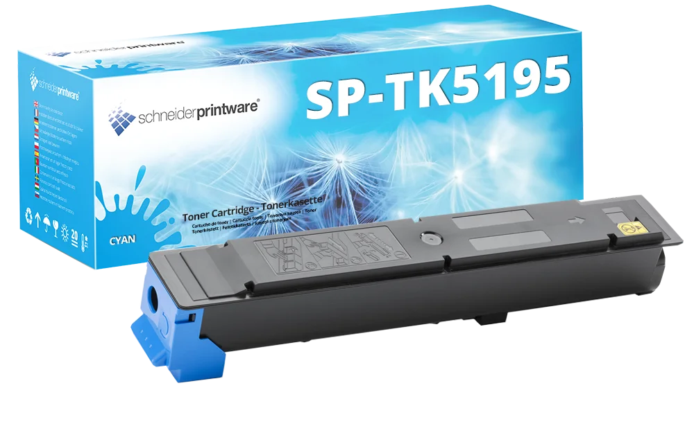 Schneiderprintware Toner ersetzt Kyocera TK-5195C / 1T02R4CNL0